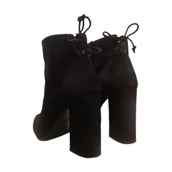 STUART WEITZMAN | Black Suede Ankle Boots / Booties in Size US 7 - Picture 4 of 8
